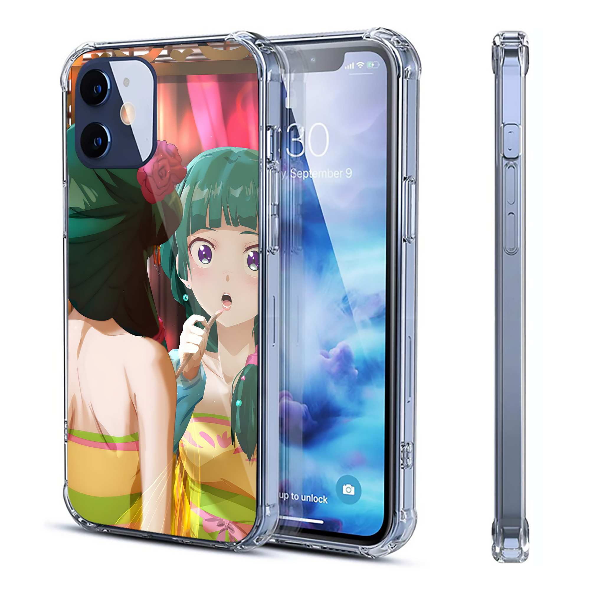 （画像用） 薬屋のひとりごと The Apothecary Diaries 【iPhone 12シリーズ対応】透明スマホケース（クリアソフトケース）